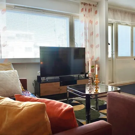 アパート Cozy Near The Center ロヴァニエミ